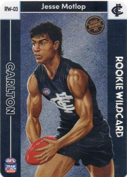 2023 AFL TeamCoach - Rookie Wildcards #RW-03 Jesse Motlop Front
